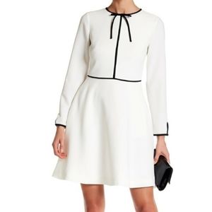Ted Baker White with Black Bow Dress